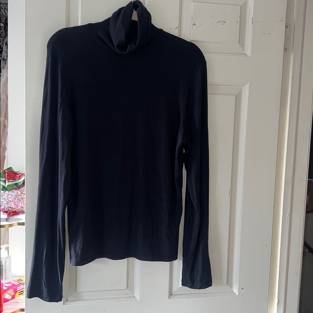Anthropologie Black Turtleneck